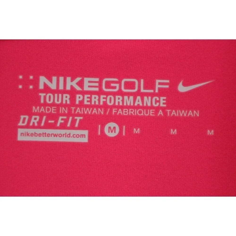 Nike Golf Bright Pink Dri-Fit Sleeveless Tunic-Size Medium-New with Tags-Golf